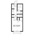 北区 上十条５丁目（十条駅） 2階 １Kの間取り図