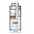パークマンション 4階 １Kの間取り図