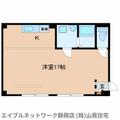 静岡市葵区 本通１丁目（新静岡駅） 4階 ワンルームの間取り図