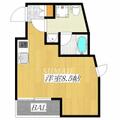 レピュア十条レジデンス １０３ ワンルームの間取り図