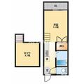 アメニティ参番館 １０２ ワンルームの間取り図