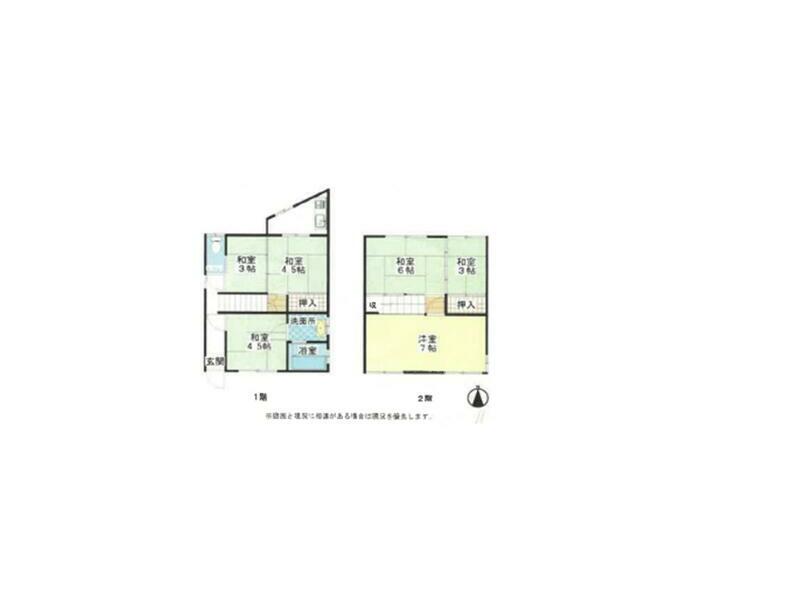 Wakayama city, Ogura (Kii-Ogura station) 2F 6DK

1,980,000 yen