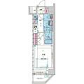 ＧＥＮＯＶＩＡ北池袋Ⅱ 3階 １Kの間取り図