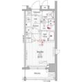 ガーラ・グランディ池袋 ２０２ １Kの間取り図