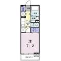ジュネス・ふじみ野 1階 １Kの間取り図