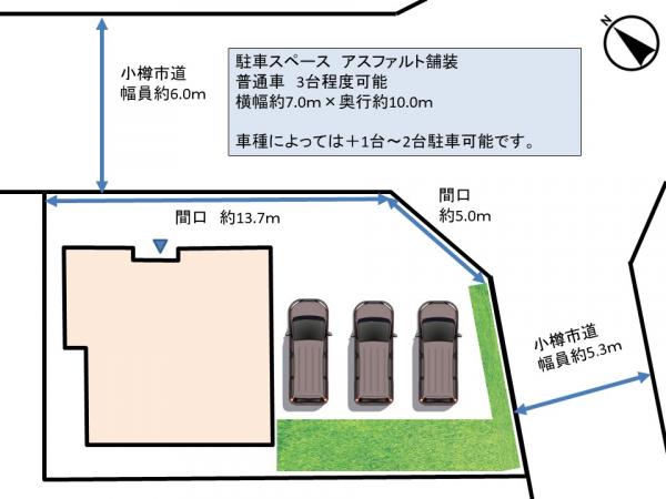 売 戸建 3LDK 120万円 朝里駅 小樽市新光3丁目