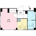 セレーノＡ 2階 １Kの間取り図