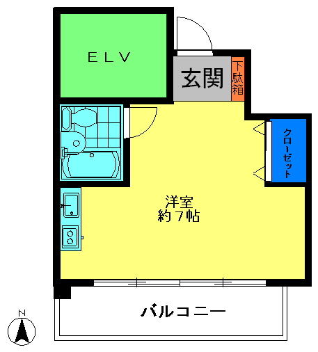 アットホーム 第２ｃｈビル ５０１号 ワンルーム 提供元 株 笠原 日暮里店 荒川区の賃貸マンション