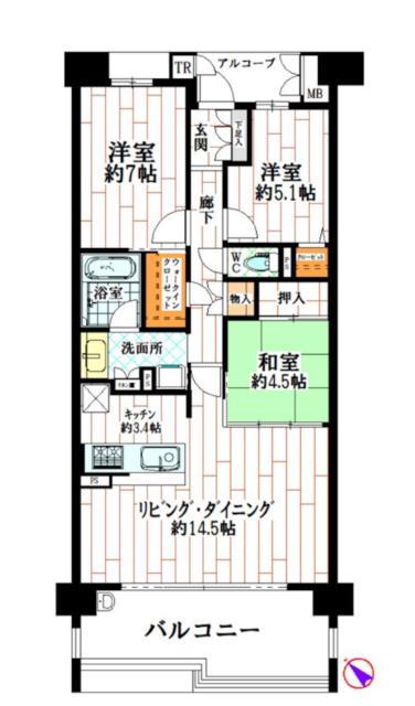 アットホーム プレイズ神沢 5階 ３ｌｄｋ 名古屋市緑区の中古マンション マンション購入の情報