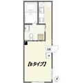 ＨＷ．ＨＩＬＬＳ駒込 １０２ ワンルームの間取り図