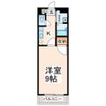 ＢＯＮＨＯＵＳＥ 2階 １Kの間取り図