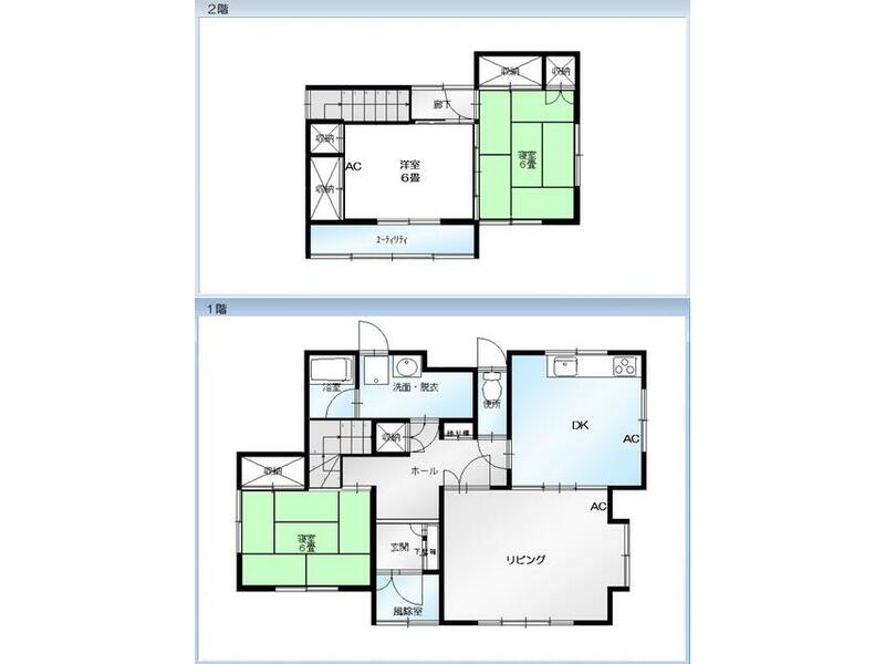 Osu City, Esashi Iwayado, Shimonanashirasawa (Mizusawa Esashi Station) 2-story 3LDK