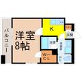 ＳＤ　Ｃｏｕｒｔ　Ｋａｎａｙａｍａ 5階 ワンルームの間取り図