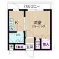 日神パレス田無 ３０１ １Kの間取り図
