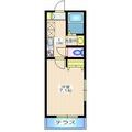 カルム茶屋坂（ＷＥＳＴ棟） １０５ １Kの間取り図