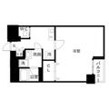 ディアレイシャス市谷薬王寺 9階 １Kの間取り図