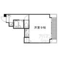 カーサ醒ヶ井 ２０１ ワンルームの間取り図