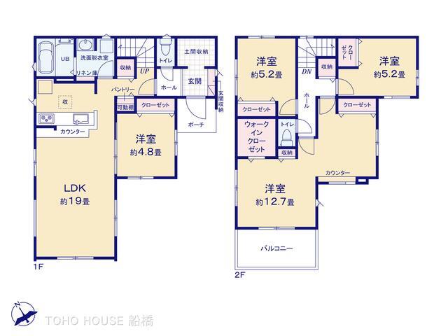 アットホーム 習志野市 袖ケ浦４丁目 京成津田沼駅 2階建 ４ｌｄｋ 習志野市の新築一戸建て 提供元 株 東宝ハウス船橋 一軒家 家の購入