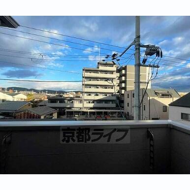 303号室からの眺望です