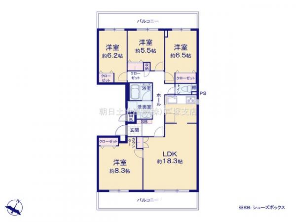 アットホーム 東戸塚緑の街４号棟 4階 ４ｌｄｋ 横浜市戸塚区の中古マンション マンション購入の情報