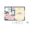 ハイツＴＯＭＩＥ ２０１ １Kの間取り図