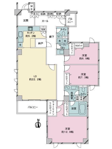 アットホーム ストークグラン深沢 2階 ３ｓｌｄｋ 世田谷区の中古マンション マンション購入の情報