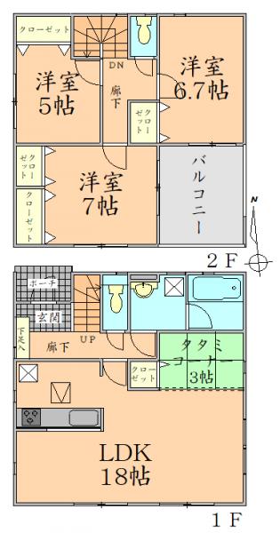 アットホーム 仙台市太白区 山田本町 2階建 ３ｌｄｋ 仙台市太白区の新築一戸建て 提供元 株 フルハウス 南仙台店 一軒家 家の購入
