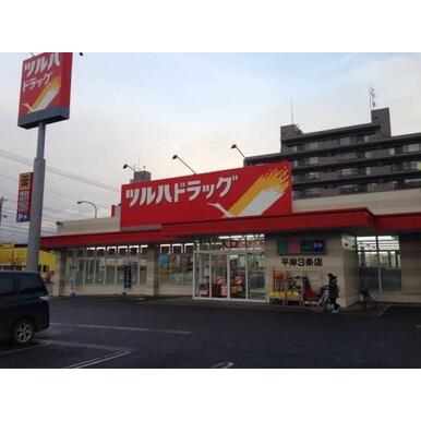 ツルハドラッグ平岸3条店 距離:584m