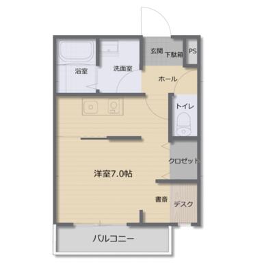 嬉しい書斎スペース