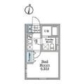 グランヴィル永福町 3階 １Kの間取り図