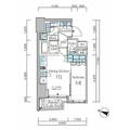 アーバンコア原宿 ２０１ １DKの間取り図