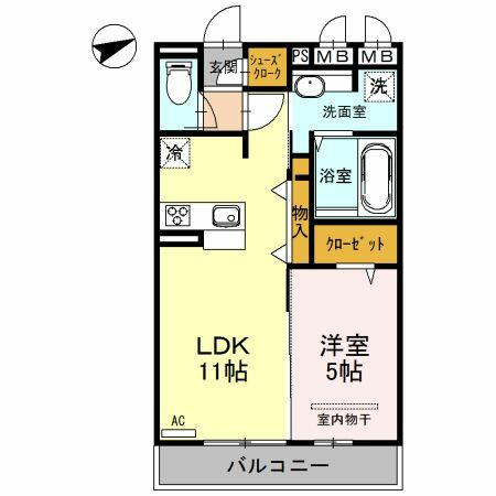 アットホーム】ボスコ 3階 1LDK（提供元：ハウスコム埼玉(株
