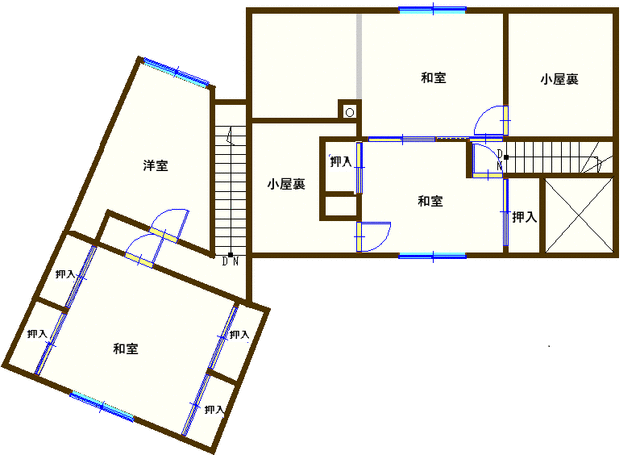 北海道滝川市の一戸建て | 50万円 | 6DK | 350m² | Akiyama house finder