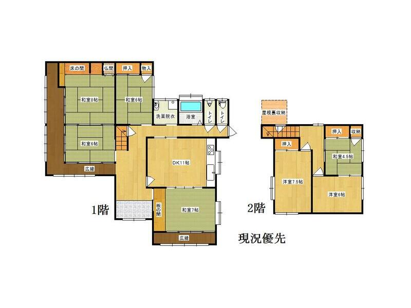 Fujitsu County, Tara Town, Oaza Oura Ko (Hizen Oura Station) 2-story 7DK