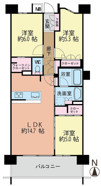 アットホーム デュオヒルズ有松 2階 ３ｌｄｋ 名古屋市緑区の中古マンション マンション購入の情報