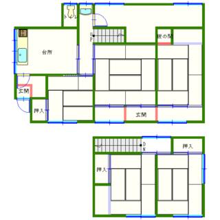detached 南会津郡下郷町大字湯野上字橋詰乙