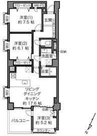 まどり アットホーム】参宮橋ペアシティ 6F 3LDK[1192683917]渋谷区の
