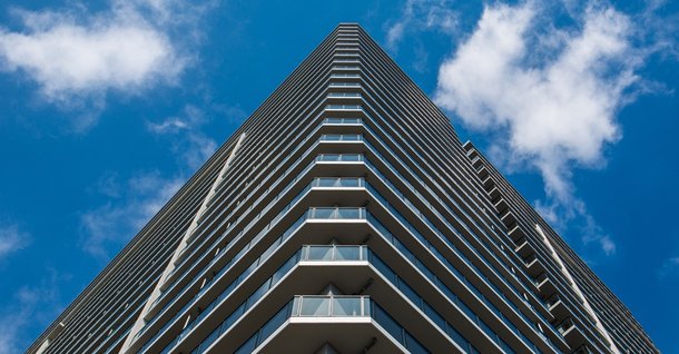 シティタワー長町新都心 外観竣工写真