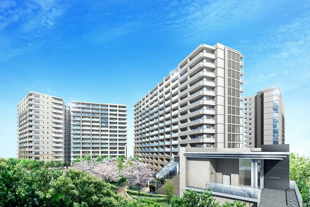 【アベニュー弐番街完成予想図】