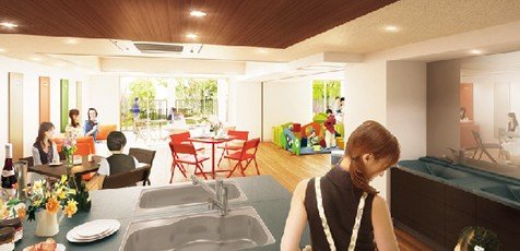 コミュニティルーム完成図
