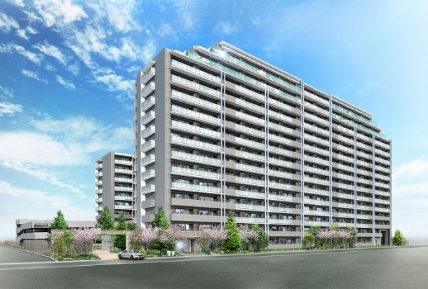 セントアイナ藤が丘 外観完成予想図