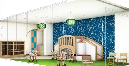 キッズハウス完成予想図(アイナランド)