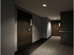 ウエスト内廊下完成図