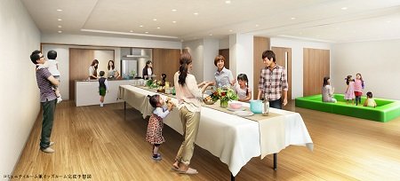 コミュニティルーム兼キッズルーム完成予想図