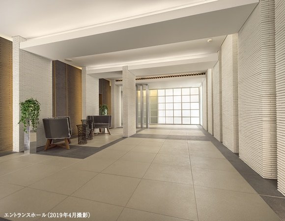 エントランスホール完成予想図