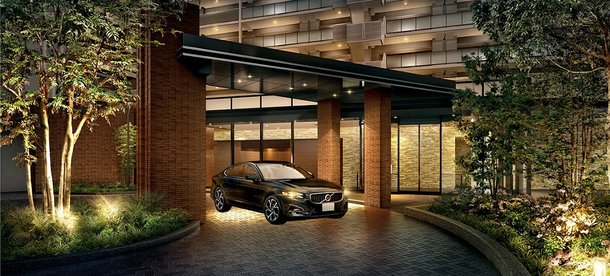 車寄せ完成予想CG