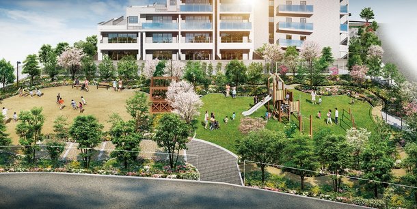 「提供公園」完成予想図