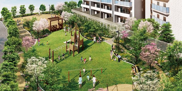 「提供公園」完成予想図