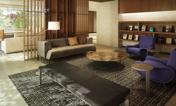 Library Lounge 完成予想図