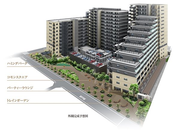 外観完成予想図